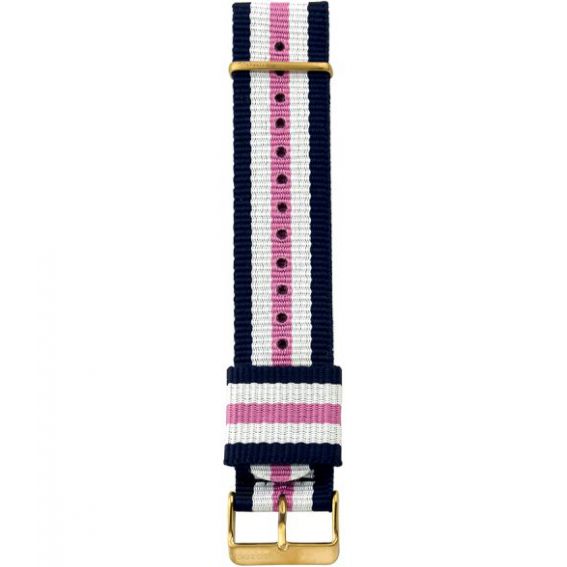 Oozoo - 208,24 - Nato blauw / wit / roze (r)