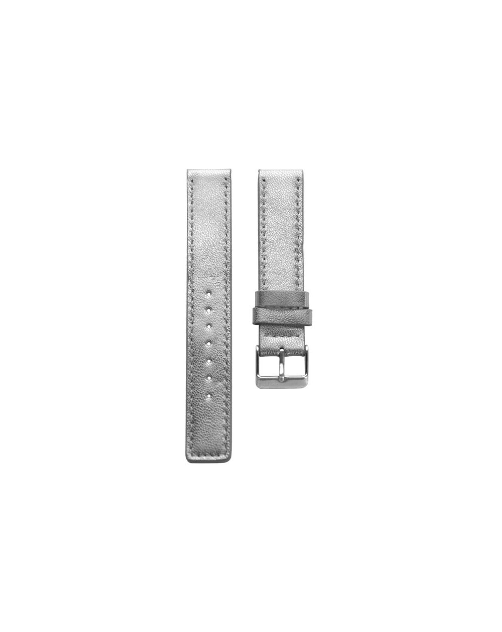 3.18 - silver 18 mm. - Bracelet pour montre Oozoo