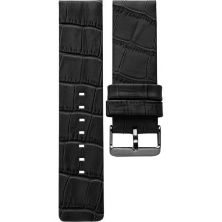 Oozoo - 32.20 - black croco 20mm.