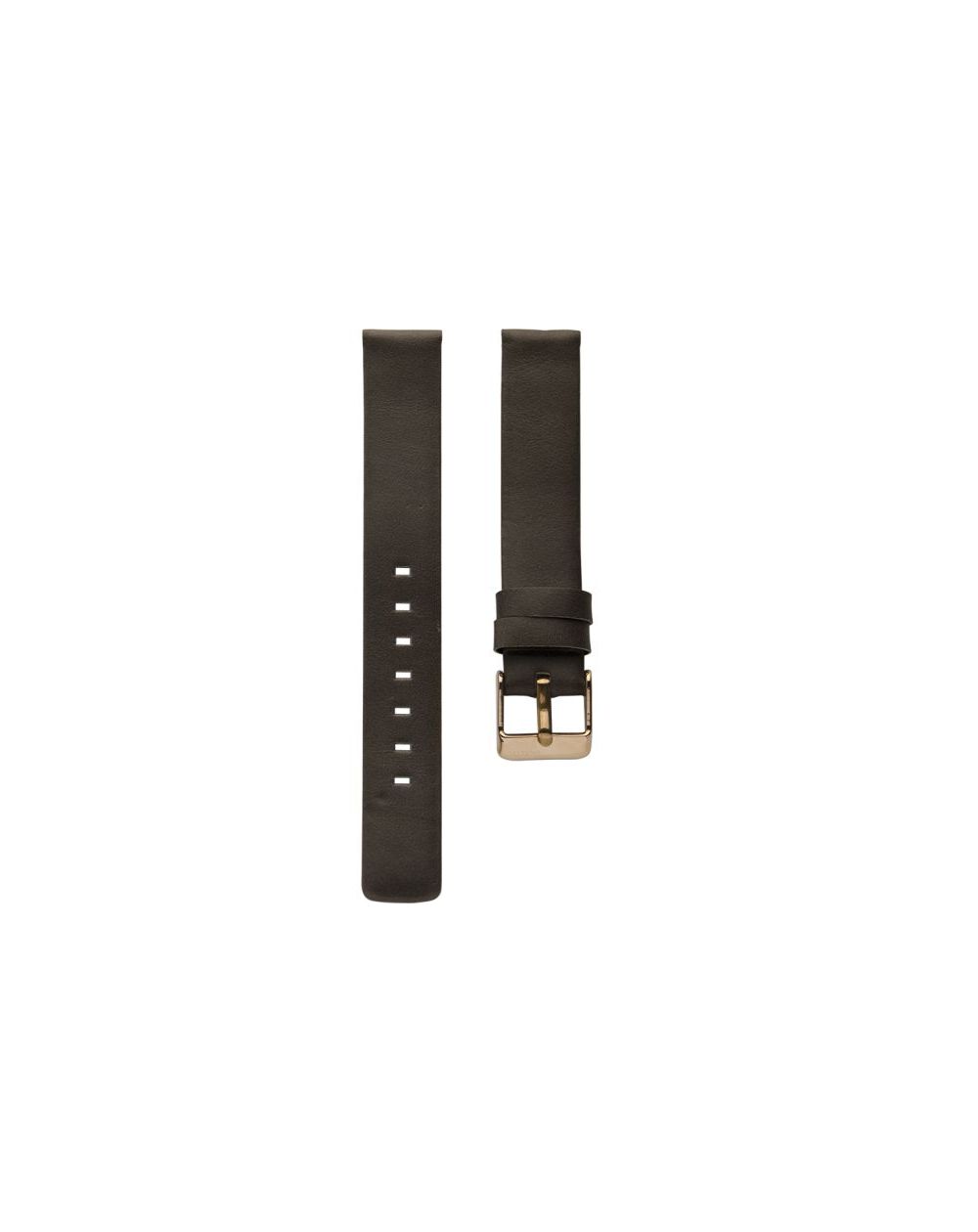 40.16 - brown 16 mm. - Bracelet pour montre Oozoo