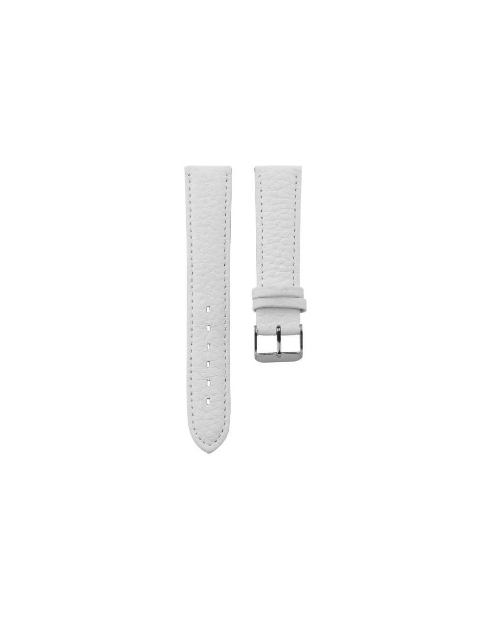 468.18 - white 18 mm. - Bracelet pour montre Oozoo