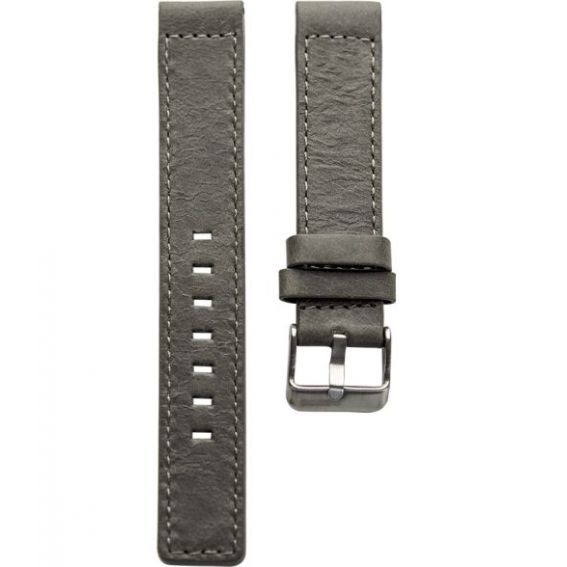 5.18 - grey 18 mm. - Bracelet pour montre Oozoo
