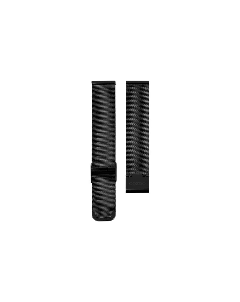 504.20 - black mesh 20 mm. - Bracelet pour montre Oozoo