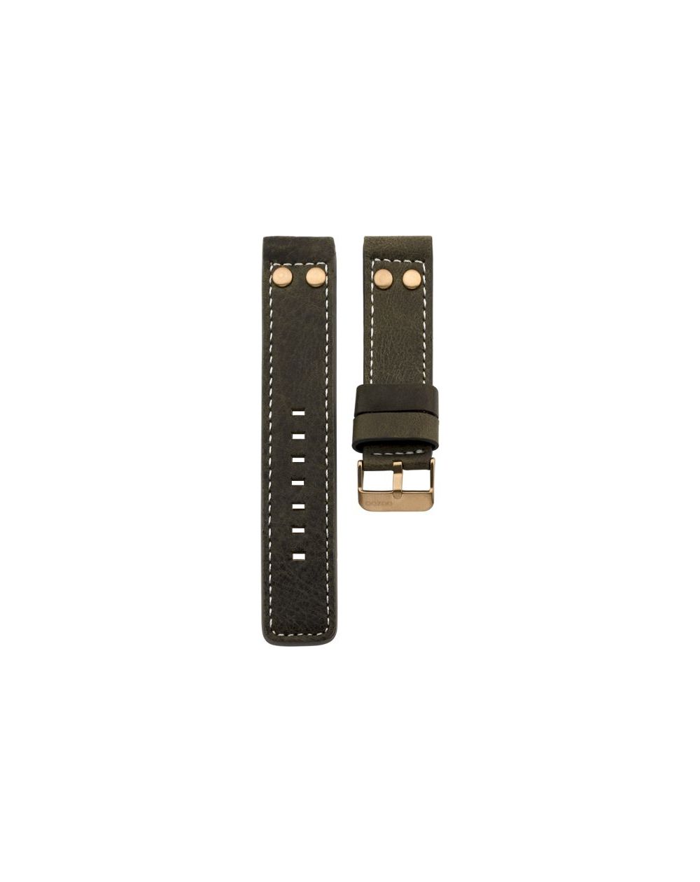 58.22 - taupe studs (r) 22 mm. - Bracelet pour montre Oozoo