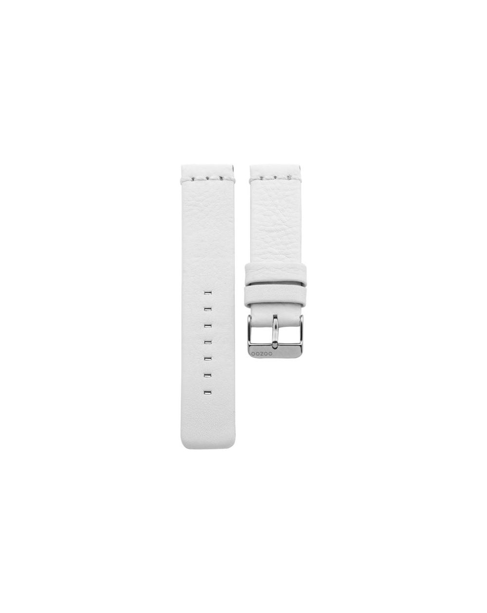 76.22 - white 22 mm. - Bracelet pour montre Oozoo