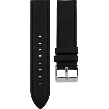 86.22 - black 22 mm. - Bracelet pour montre Oozoo