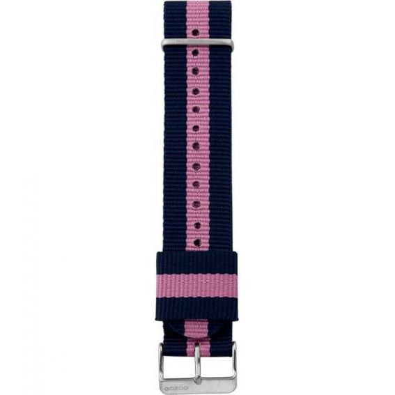 209.24 - nato blue/pink - Bracelet pour montre Oozoo