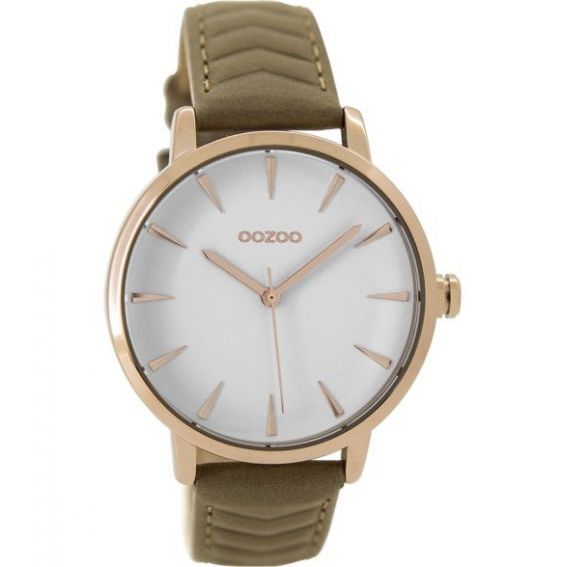 Montre Oozoo Timepieces C9508 taupe/white - Marque montre Oozoo