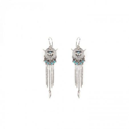 Boucles d'oreilles Hipanema Saloon Silver - Bijoux de marque Hipanema