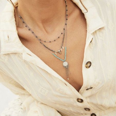 Collier Hipanema Sparrow Silver - Bijoux de marque Hipanema