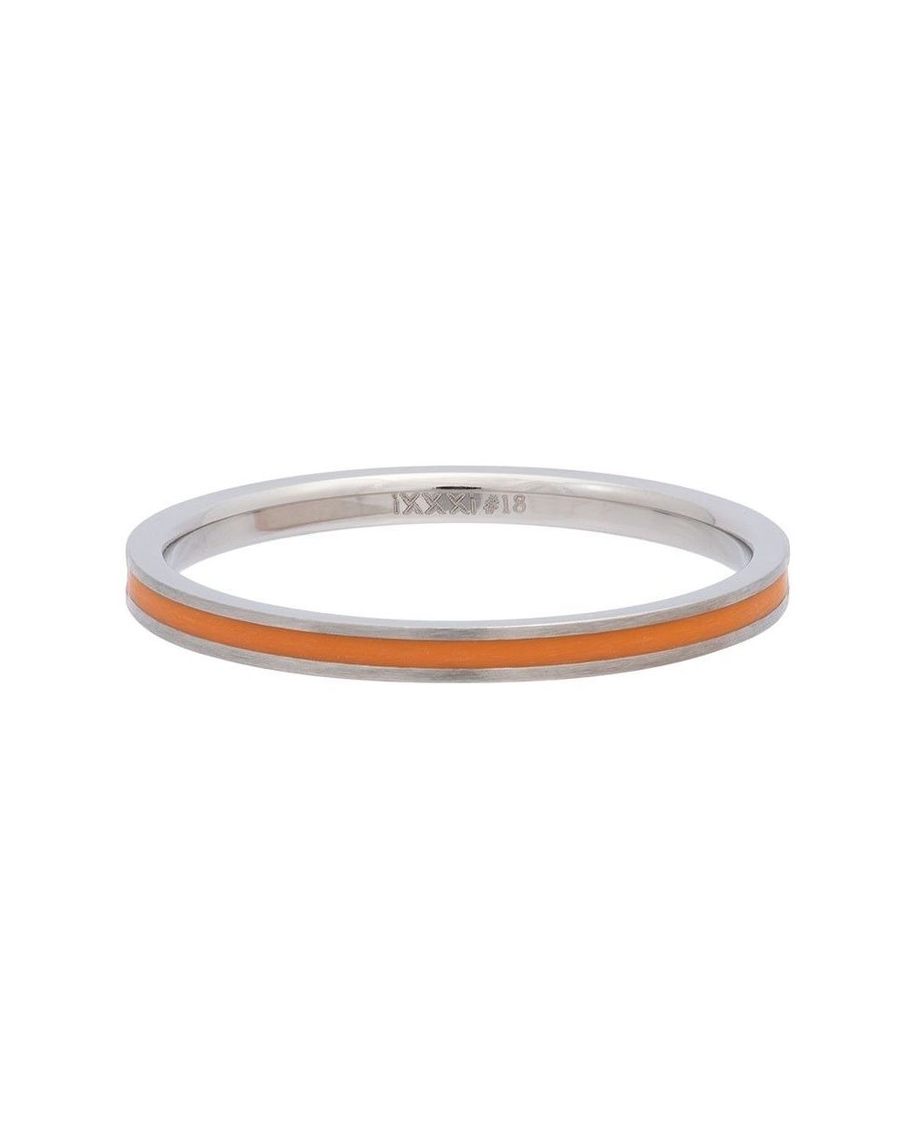 Anneau couvrant ruban orange iXXXi - Bague et bijoux de marque iXXXi