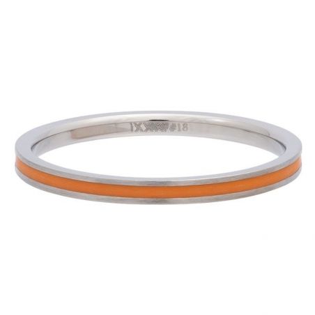 Anneau couvrant ruban orange iXXXi - Bague et bijoux de marque iXXXi