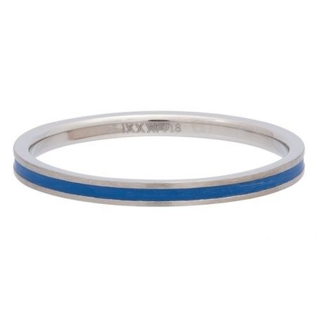 Anneau couvrant ruban bleu iXXXi - Bague et bijoux de marque iXXXi