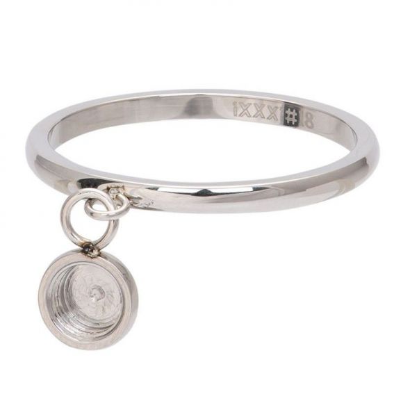 Base dancing argentée pour élément interchangeable - Bijoux iXXXi