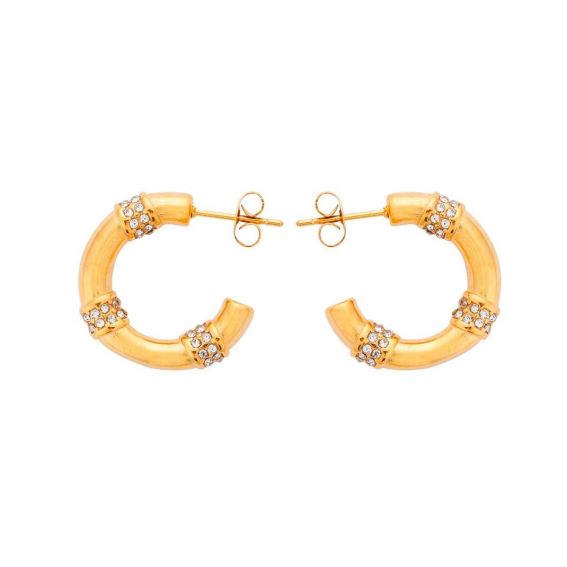 Hipanema Opuly gold earrings