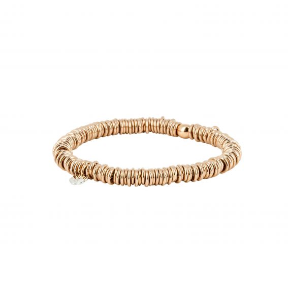 Bijou en argent - elastic bracelet silver rings