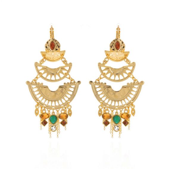 Hipanema Delgado gold earrings