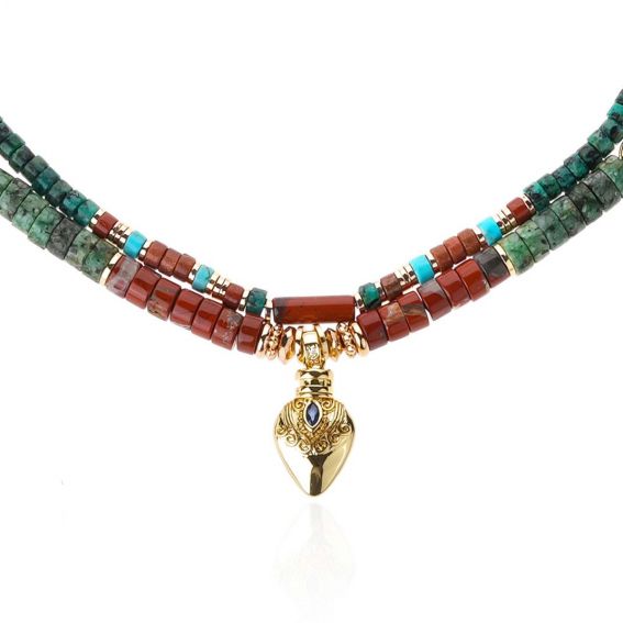 Collier Twinsy terre