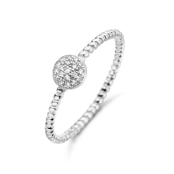 Diamanti Per Tutti Galaxy twisted ring - 19 diamonds