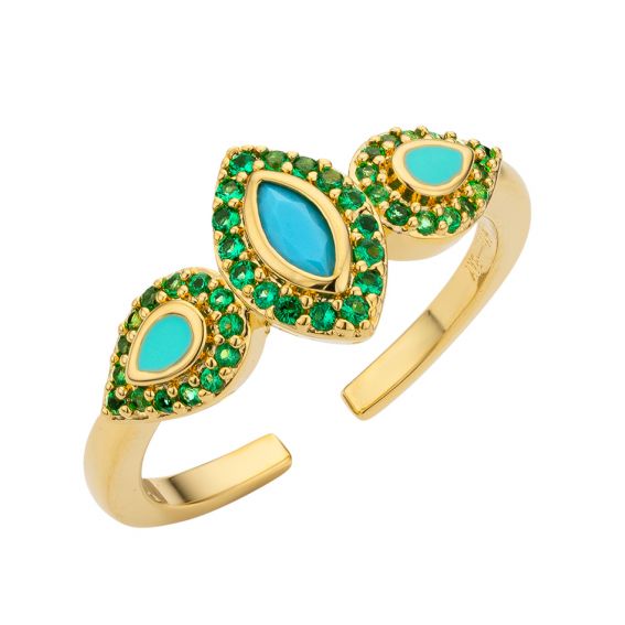 Bague Mya Bay Turquoise...