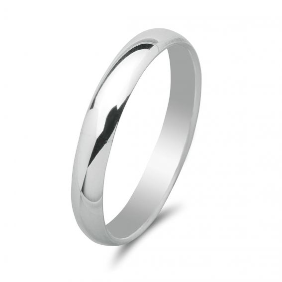 Classic 4mm wedding ring in...