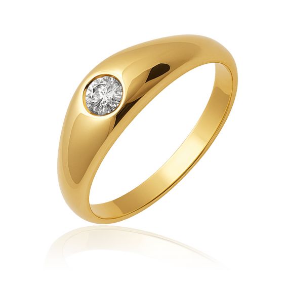 Bague petite chevalière...