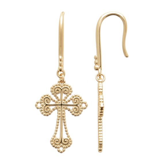Mileva gold-plated cross...