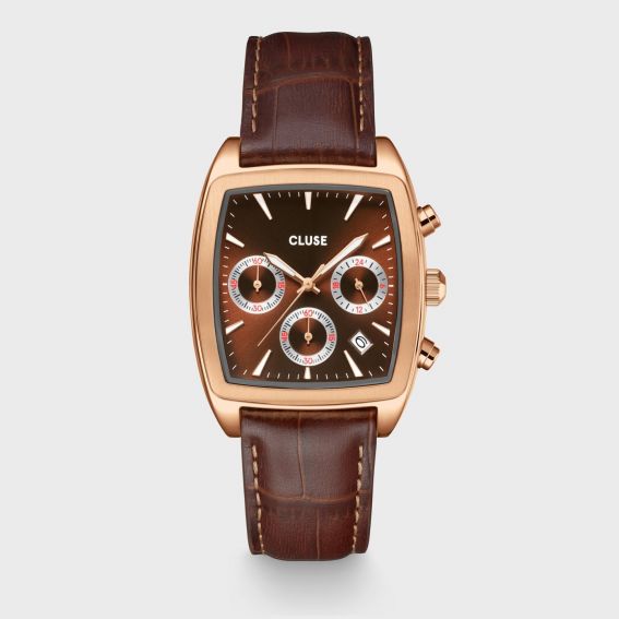 Cluse Cluse Quartaut Chrono Bruin Roségoud