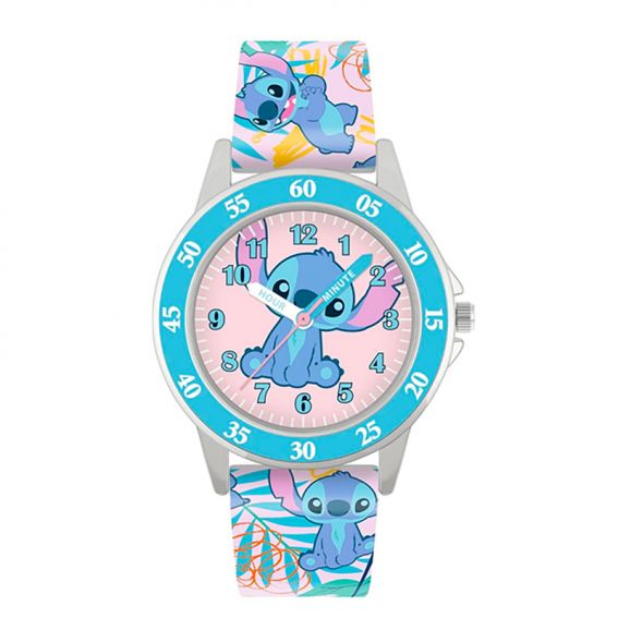 Disney Montre Stitch bleu et rose