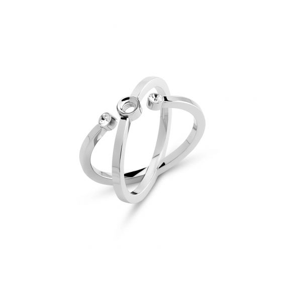 Melano Tron Twisted Ring