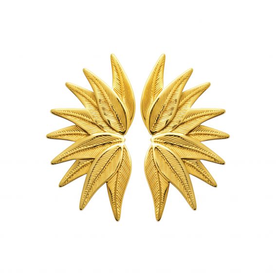 Aurelia Leaf Earrings –...