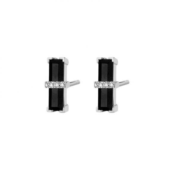 Diamanti Per Tutti Boucles d'oreilles Dark Secret - 8 diamants
