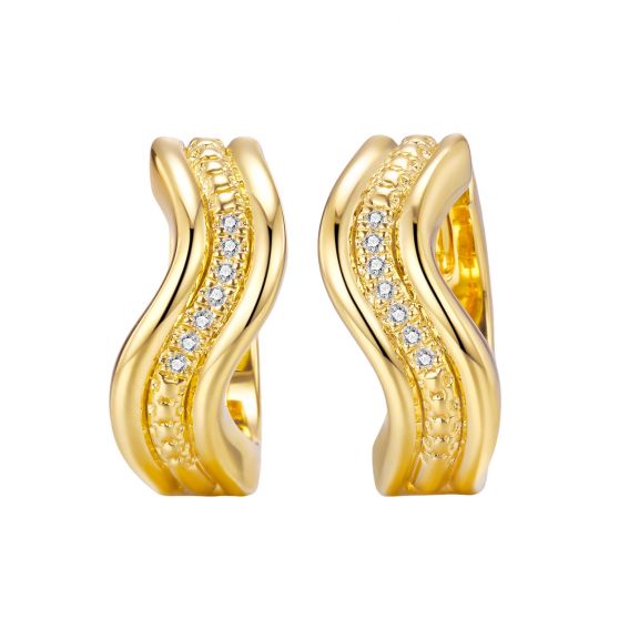 Diamanti Per Tutti Ondine Earrings - 6 diamonds