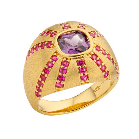 MYA-BAY Purple California Ring