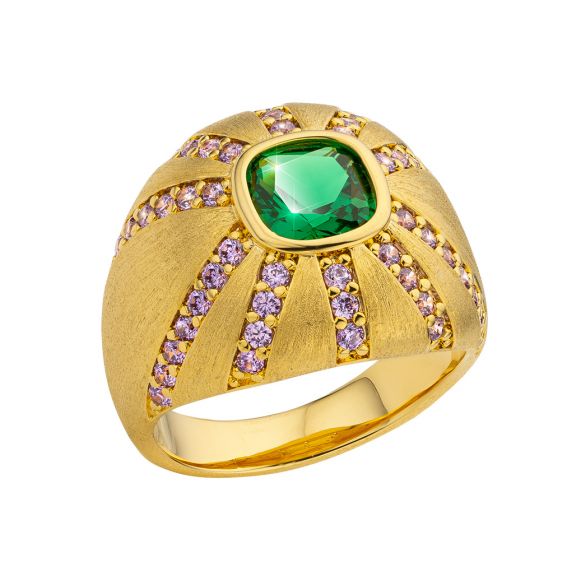 MYA-BAY Green California Ring
