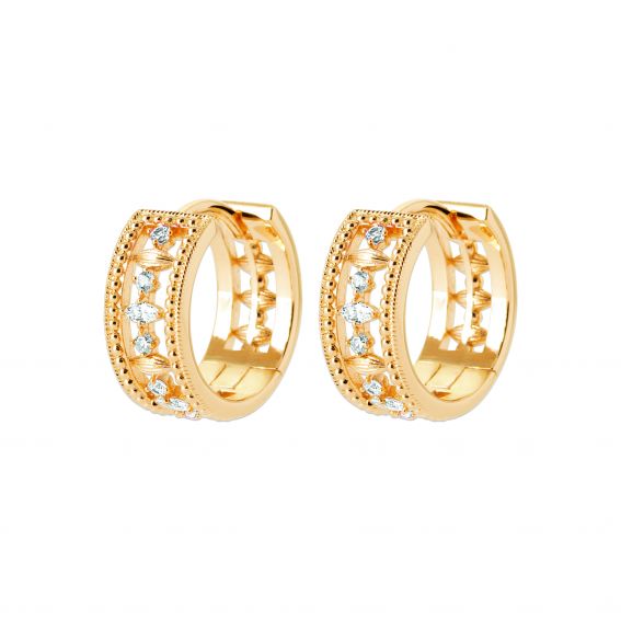 Auréa Light Earrings – 18K...
