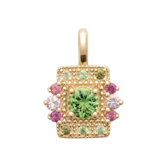 18k Gold Plated Multicolor...