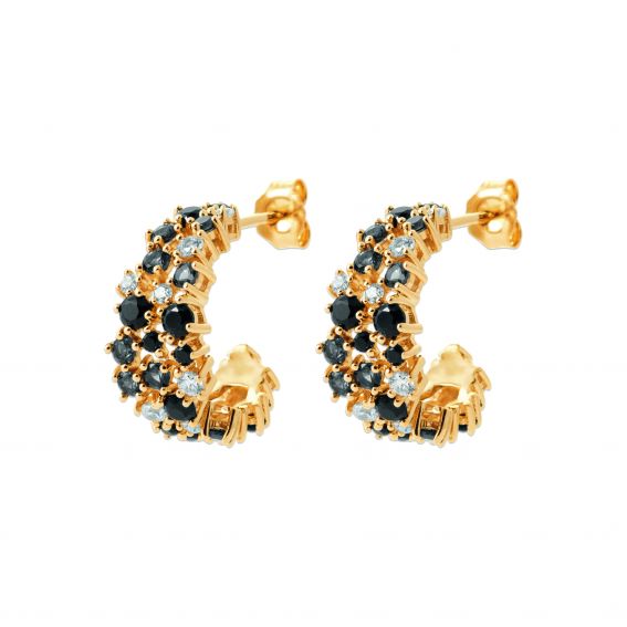 Noctys Hoop Earrings – 18K...