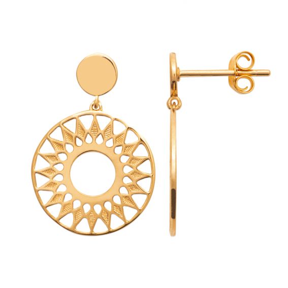 Gouden zonneschijfboren