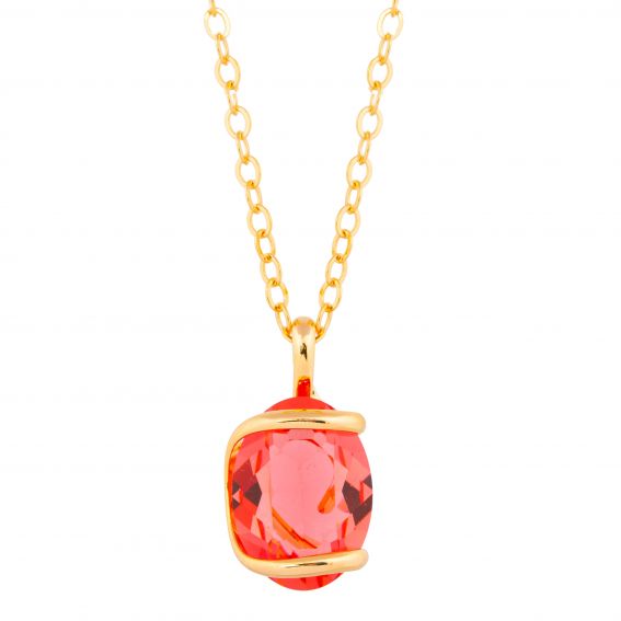 Andrea Marazzini Collier Andrea Marazzini Ovale Orange – Cristal Swarovski