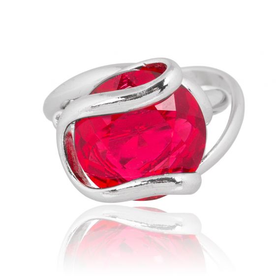 Bague Swarovski rouge...