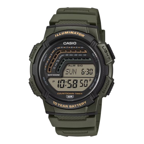 Casio WS-1800-3AV Horloge –...