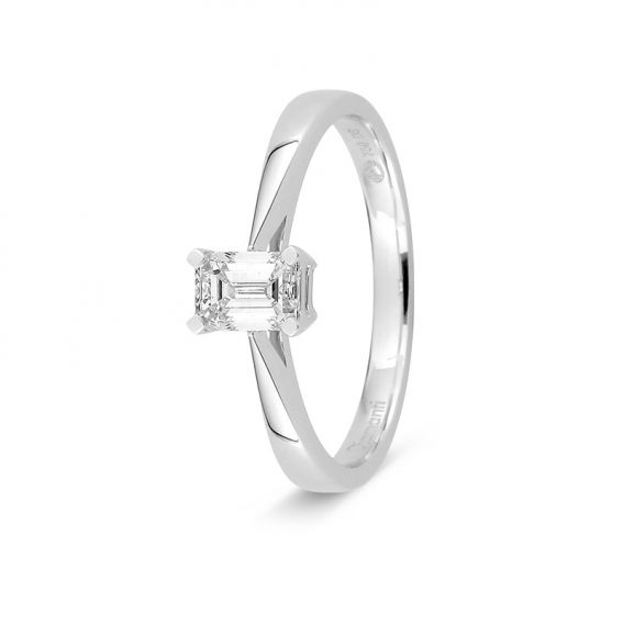 Bague solitaire diamant de...