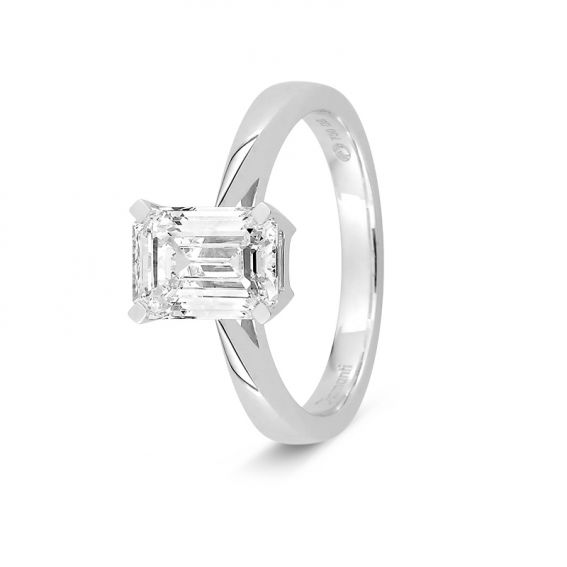 Bague solitaire diamant de...