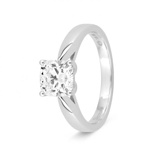 Bague solitaire diamant de...