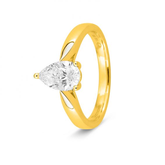 Bague solitaire diamant de...