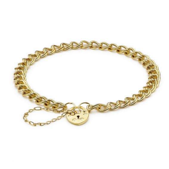 9K Yellow Gold Double...