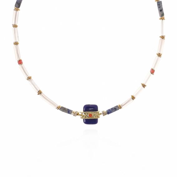 Collier Hipanema Kombou Indigo