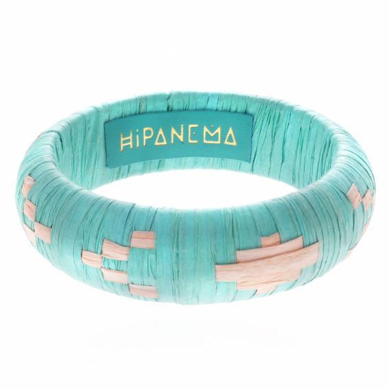 Hipanema Bracelet bangle oversize Hipanema Imanie Aqua