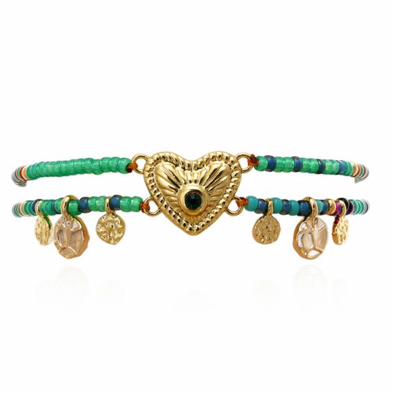 Hipanema Bracelet Hipanema Macanos Emeraude